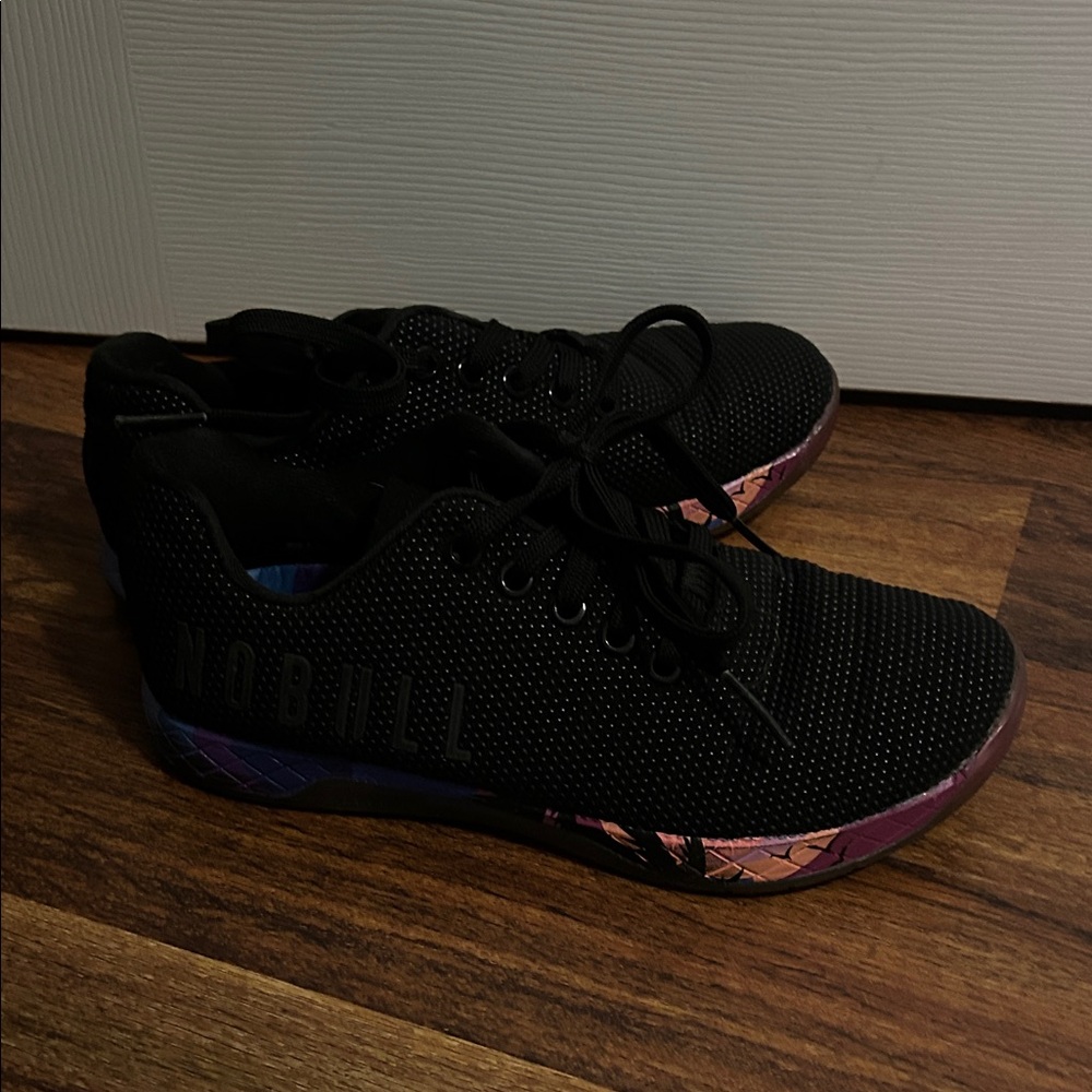 NOBULL Women's Black and Multicolor Sneakers